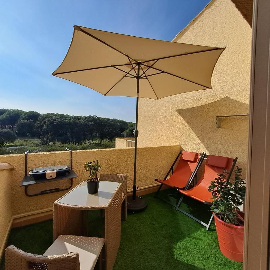 Studio Climatise Cosy Avec Grande Piscine Chauffee แอกด์ ภายนอก รูปภาพ