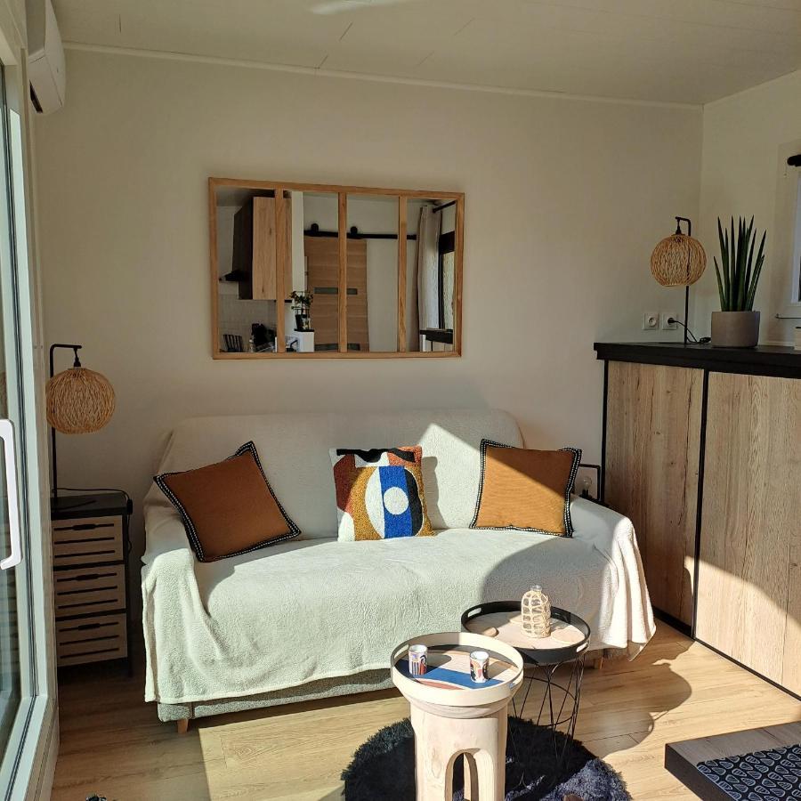 Studio Climatise Cosy Avec Grande Piscine Chauffee แอกด์ ภายนอก รูปภาพ