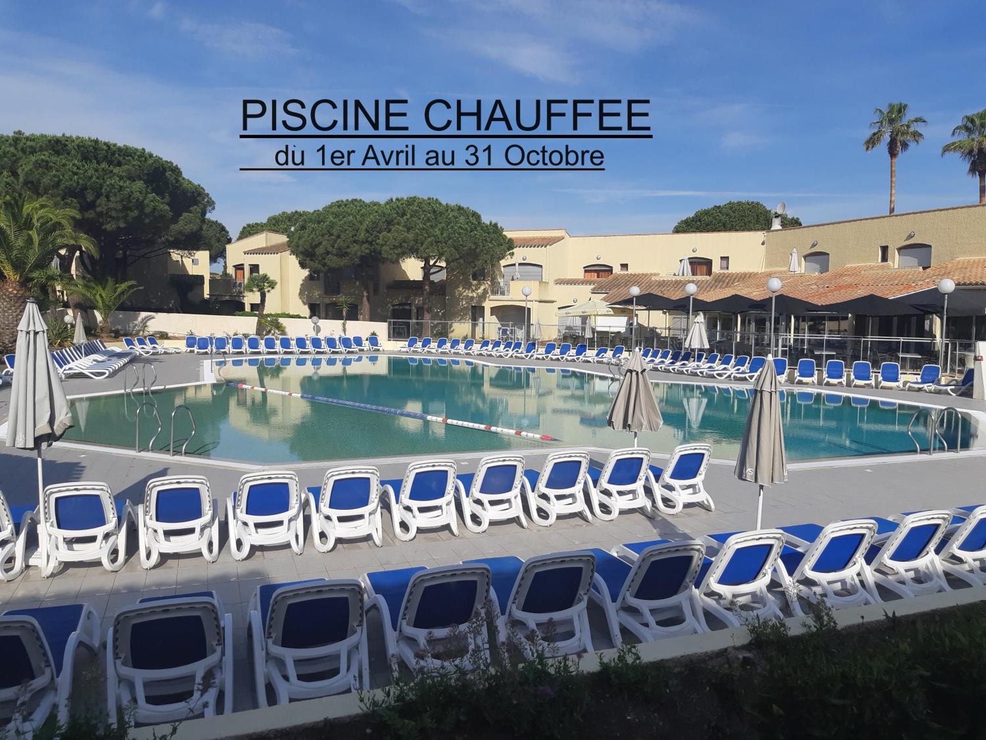 Studio Climatise Cosy Avec Grande Piscine Chauffee แอกด์ ภายนอก รูปภาพ